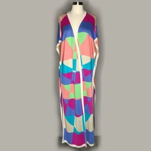 Mara Hoffman Long Poncho Cardigan